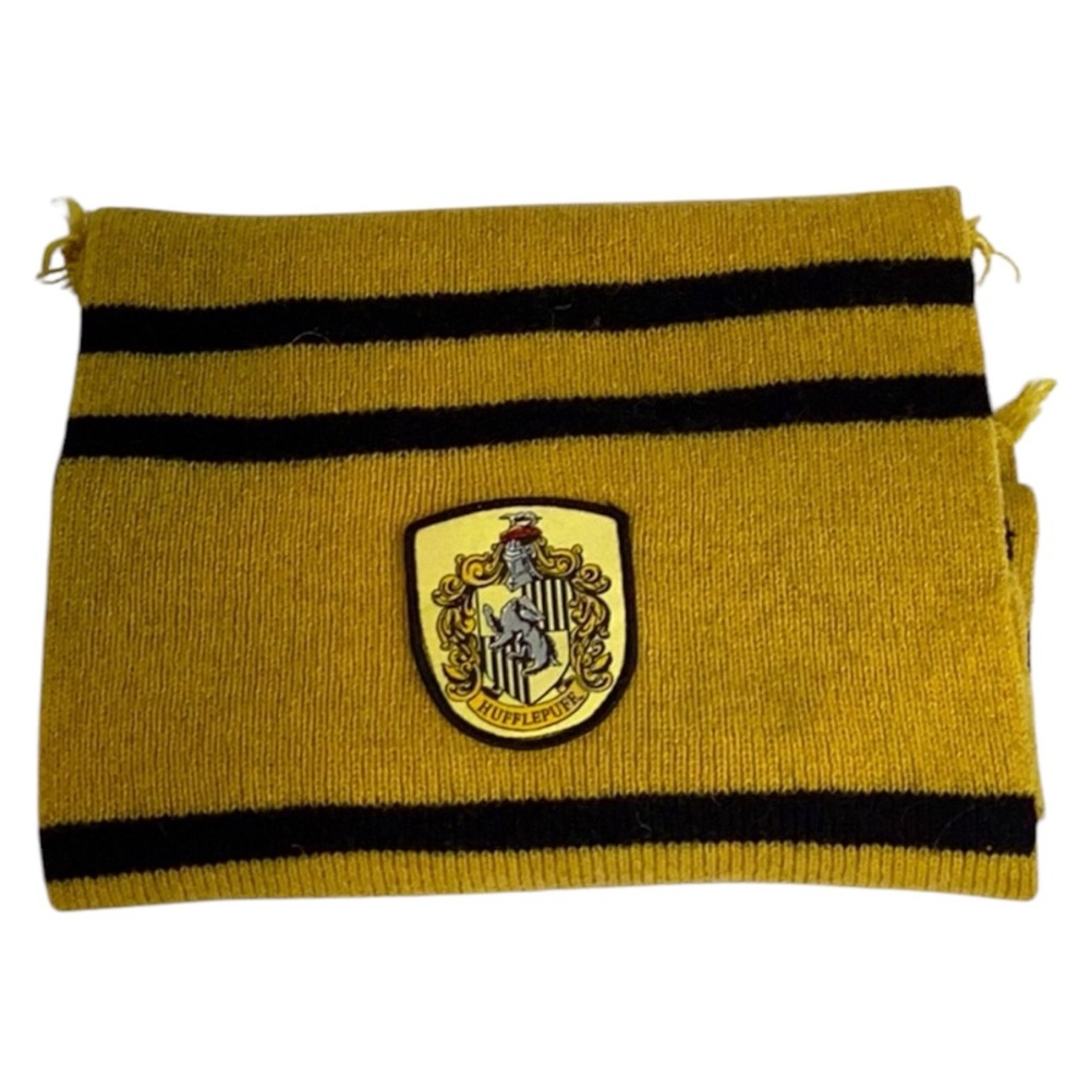 🌺 Harry Potter Hufflepuff wool knit scarf